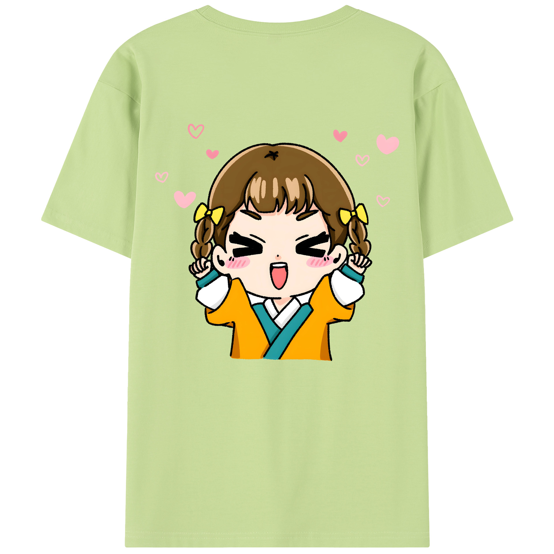 （画像用） 薬屋のひとりごと The Apothecary Diaries 綿100％半袖Tシャツ（背面プリント）
